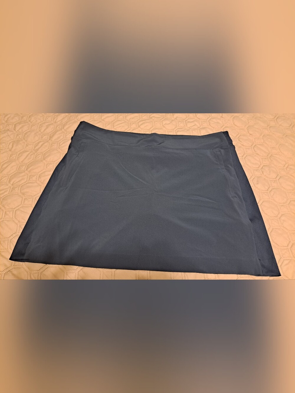 Members Mark Xlassic Navy Women's A-Line Skort Sz XL